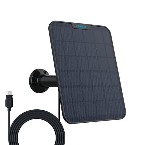 ⁨Panel solarny 6W USB-C Reolink Solar2 czarny 4m⁩ w sklepie Wasserman.eu