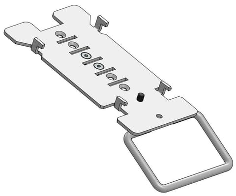 Ergonomic Solutions Keyhole Plate for Banksys w sklepie Wasserman.eu