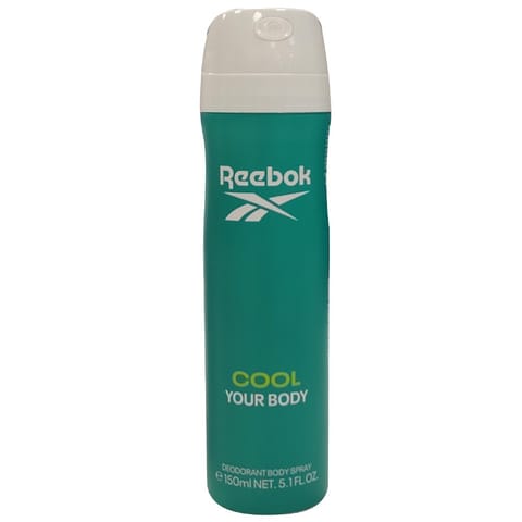 ⁨REEBOK Cool Your Body Dezodorant body spray damski 150 ml⁩ w sklepie Wasserman.eu