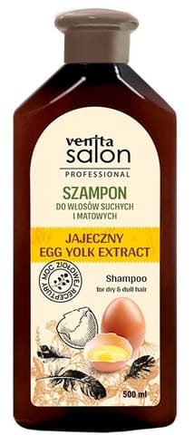 ⁨VENITA Salon Professional Szampon Jajeczny do włosów suchych i matowych 500 ml⁩ w sklepie Wasserman.eu