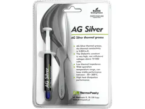 ⁨Pasta AG Silver 3g strzykawka⁩ w sklepie Wasserman.eu