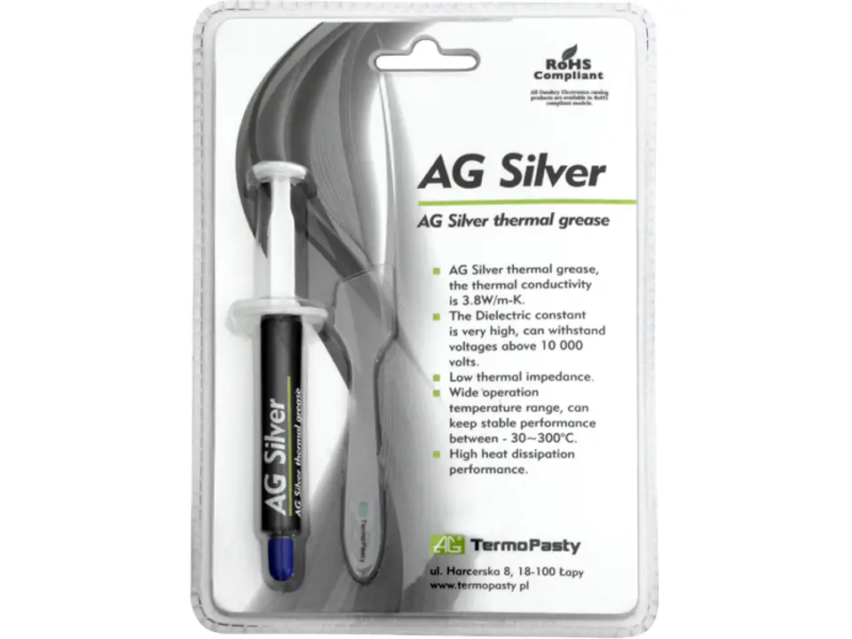 ⁨AG Silver Paste 3g syringe⁩ at Wasserman.eu