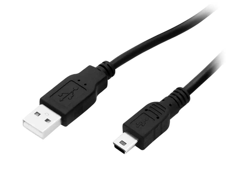 ⁨Przył.komp.USB A-mini USB 1m (1PH)⁩ w sklepie Wasserman.eu