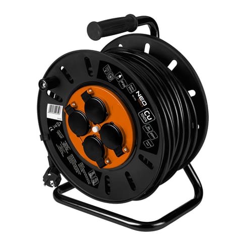 ⁨Przedłużacz bębnowy 20m, 3x1.5mm2⁩ w sklepie Wasserman.eu