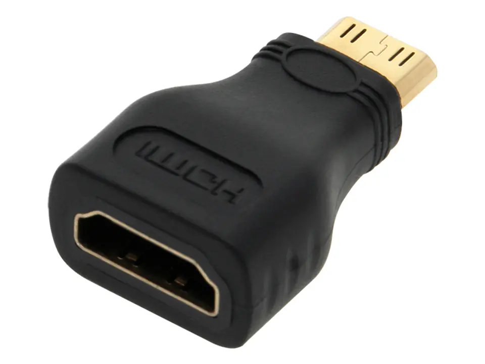 ⁨92-104# Przej.hdmi wtyk mini - hdmi gniazdo⁩ w sklepie Wasserman.eu