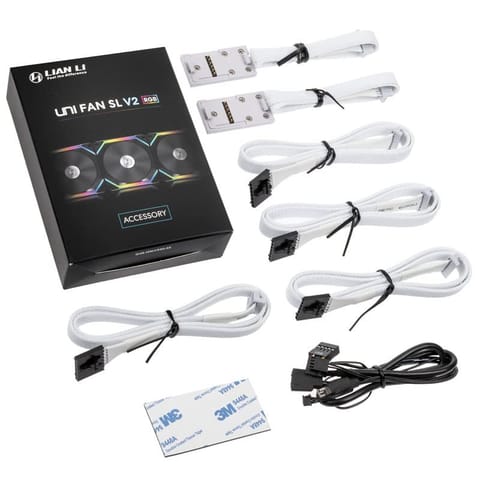 ⁨Kontroler Lian Li UNI HUB SLV2 - biały⁩ w sklepie Wasserman.eu