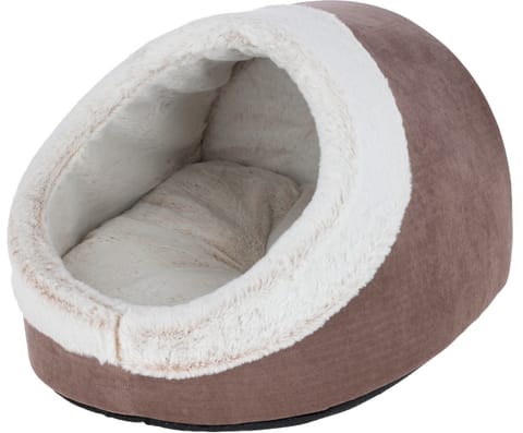 ⁨KERBL Jana Cave Brown - Pet Bed - 45x37x30 cm⁩ at Wasserman.eu