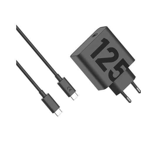 ⁨Motorola moto charger 125W black, USB C-C, Black⁩ at Wasserman.eu