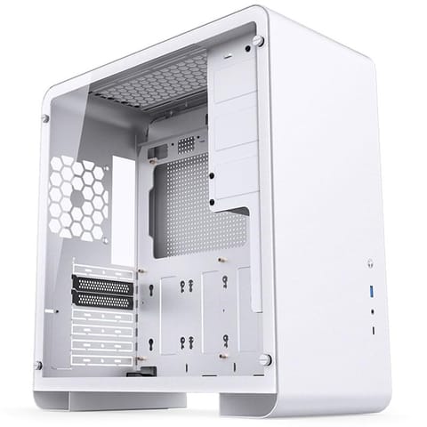 ⁨Jonsbo U4 Pro Midi-Tower, Tempered Glass - white⁩ at Wasserman.eu