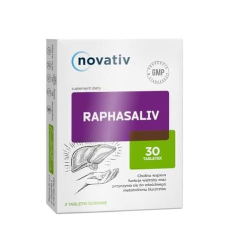 ⁨Novativ Raphasaliv 30 tabletek⁩ w sklepie Wasserman.eu