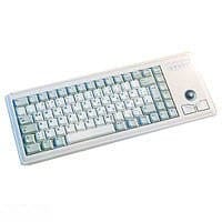 ⁨KEYBOARD USB GER MX-GOLD/SLIMLINE LIGHT GREY W/ TRACKBALL⁩ w sklepie Wasserman.eu