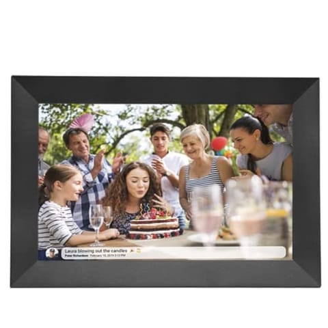 ⁨Denver photo frame with FRAMEO 10.1" 16GB black⁩ at Wasserman.eu