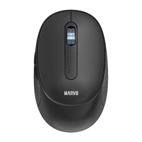 ⁨Marvo WM111 BK Mysz bezprzewodowa, czarna, 1600DPI⁩ w sklepie Wasserman.eu