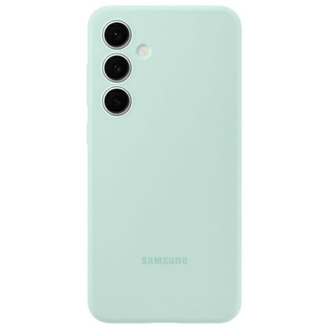 ⁨Etui Samsung EF-PS721CMEGWW S24 FE S721 miętowy/mint Silicone Case⁩ w sklepie Wasserman.eu