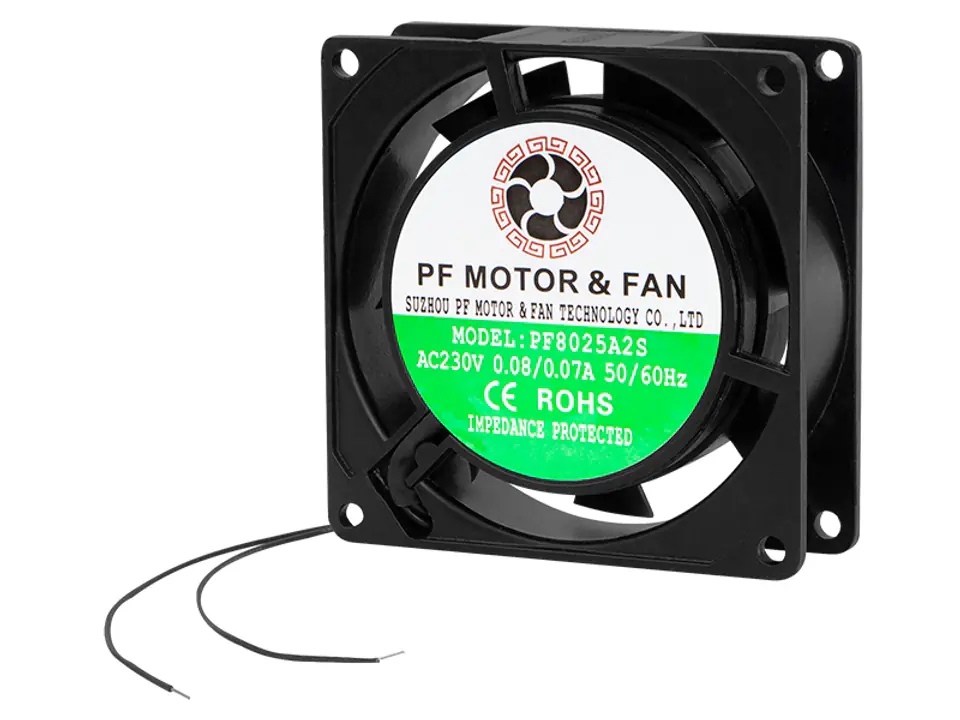 ⁨Wentylator  80x25mm 230V 8025FD ślizgow⁩ w sklepie Wasserman.eu