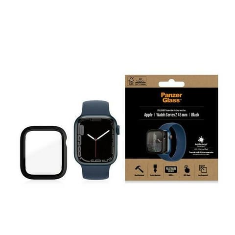 ⁨PanzerGlass Full Body Apple Watch 7 45mm black/black AB 3664⁩ at Wasserman.eu