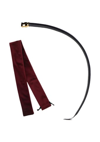 ⁨Gładki skórzany pejcz z główką w kształcie róży Zalo & Upko Leather Soft Whip⁩ w sklepie Wasserman.eu