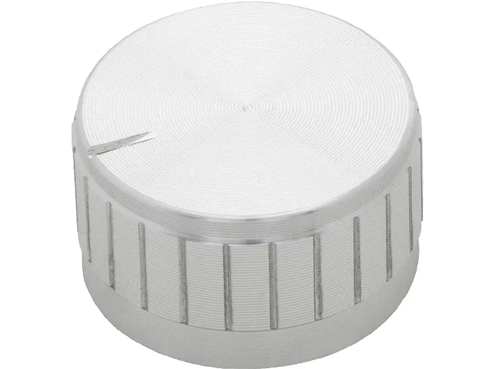 Gałka pot srebrna śred 30mm w sklepie Wasserman.eu