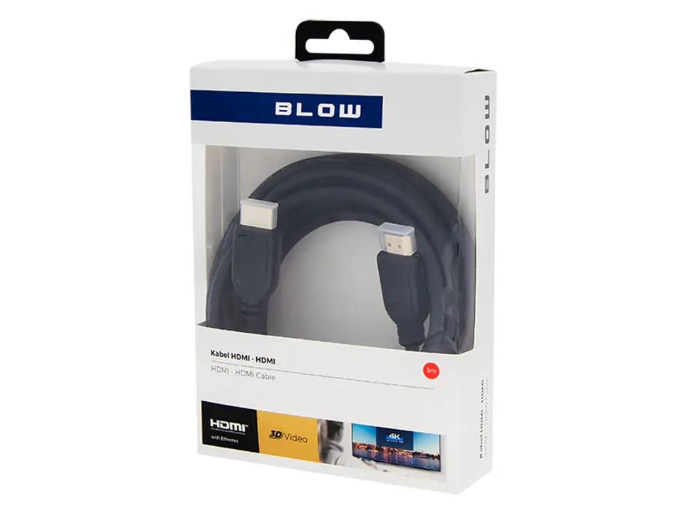 ⁨Przył.HDMI-HDMI CLASSIC straight 5m⁩ at Wasserman.eu