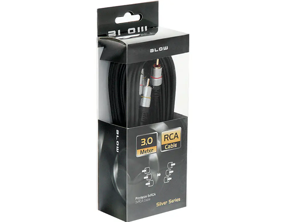 92-628# Lt.3xrca silber 3m im Wasserman.eu
