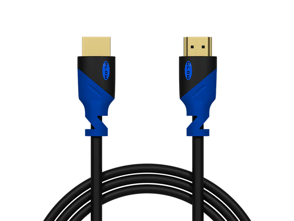 ⁨Przył.HDMI-HDMI BLUE straight 3m 4K⁩ at Wasserman.eu