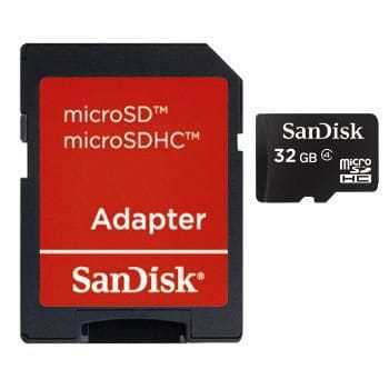 ⁨Sandisk MICROSDHC (32 GB & SD ADAPTER)⁩ w sklepie Wasserman.eu