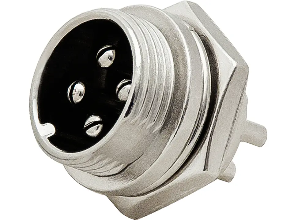 CB microphone jack 4PIN for enclosure at Wasserman.eu