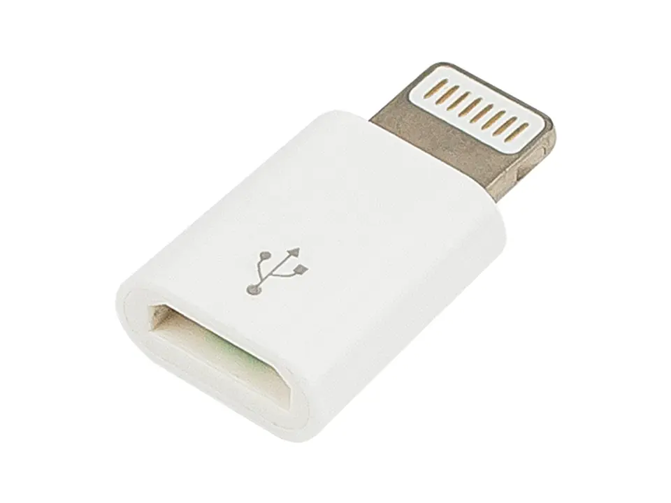 ⁨iPhone gn.micro USB-wt.iPh 5/6/7 adapter⁩ at Wasserman.eu