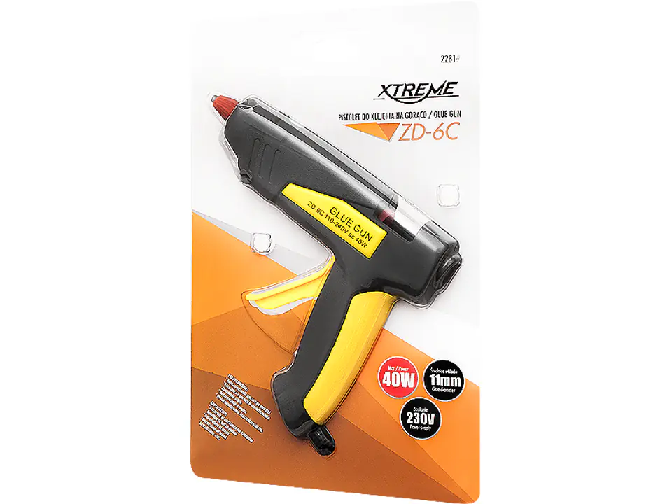 2281# Klebepistole 11mm 40w zd-6c im Wasserman.eu