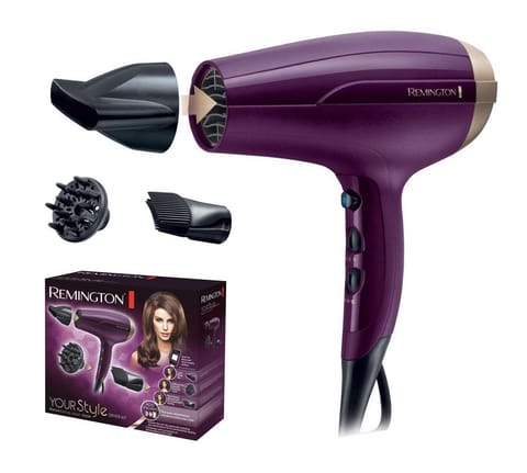 ⁨Remington D5219 hair dryer 2300 W Purple⁩ at Wasserman.eu