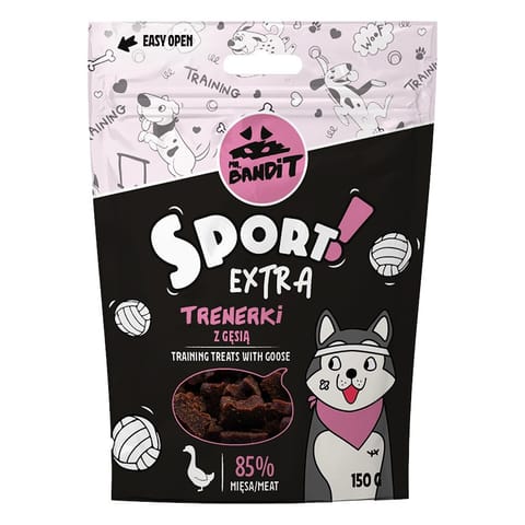 ⁨VET EXPERT MR. BANDIT Sport Extra Trainers with goose - dog treat - 150 g⁩ at Wasserman.eu