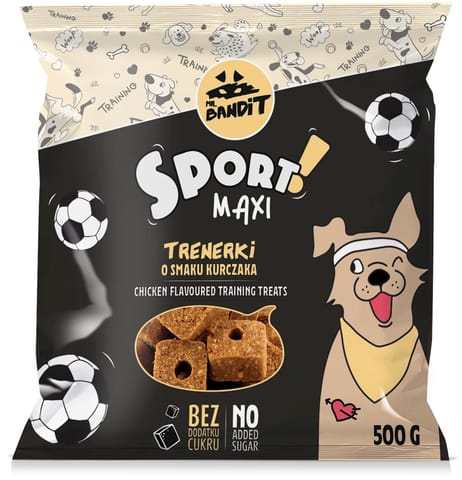 ⁨VET EXPERT MR. BANDIT Sport Maxi Trainers with chicken flavour - dog treat - 500 g⁩ at Wasserman.eu