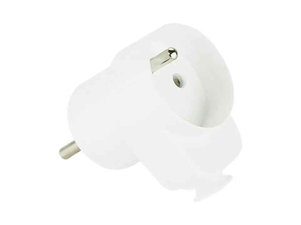 ⁨Plug WT-16G angle.white with gn. electr.⁩ at Wasserman.eu