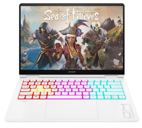 ⁨HP OMEN 14-fb0030nw Ultra 9 185H 14,0"2.8K OLED 400nits 120Hz 32GB DDR5 SSD1TB RTX 4070 8GB Cam1080p Win11 2Y Ceramic White⁩ w sklepie Wasserman.eu