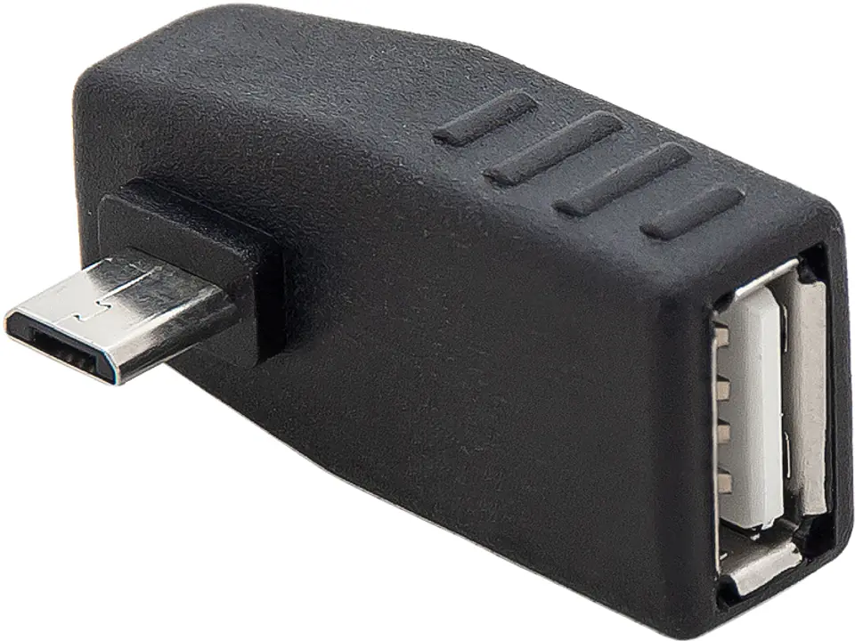 ⁨USB gn. adapter USB-wt.micro angled USB⁩ at Wasserman.eu