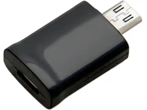 ⁨Adapter USB gn.micrUSB 5p-wt.micrUSB 11p⁩ at Wasserman.eu