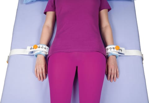 Wrist restraint and immobilisation belt at Wasserman.eu