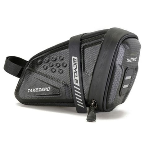 ⁨Etui/sakwa pod siodełko TAKEZERO TZ07    uchwyt rowerowy czarna/black⁩ w sklepie Wasserman.eu