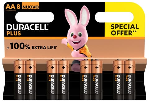 ⁨Duracell Plus 100 Single-Use Battery⁩ w sklepie Wasserman.eu