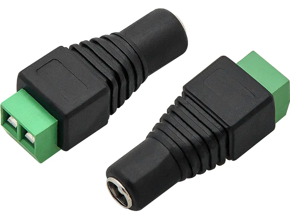 10 szt. Konektor do taśm LED gn.DC 2,5/5,5 (1PH) w sklepie Wasserman.eu
