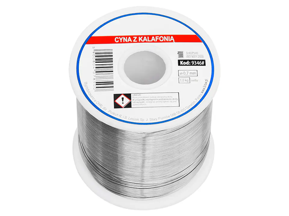 Cyna 0,70/1kg Sn60Pb40 w sklepie Wasserman.eu