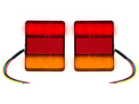 ⁨23-228# Lampa do przyczepy samochodowej led 12v 2szt⁩ w sklepie Wasserman.eu