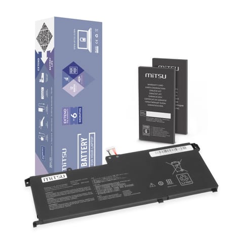 ⁨Bateria Mitsu do Asus Zenbook Pro 15 OLED UX535L, UX535LH, UX535LI⁩ w sklepie Wasserman.eu