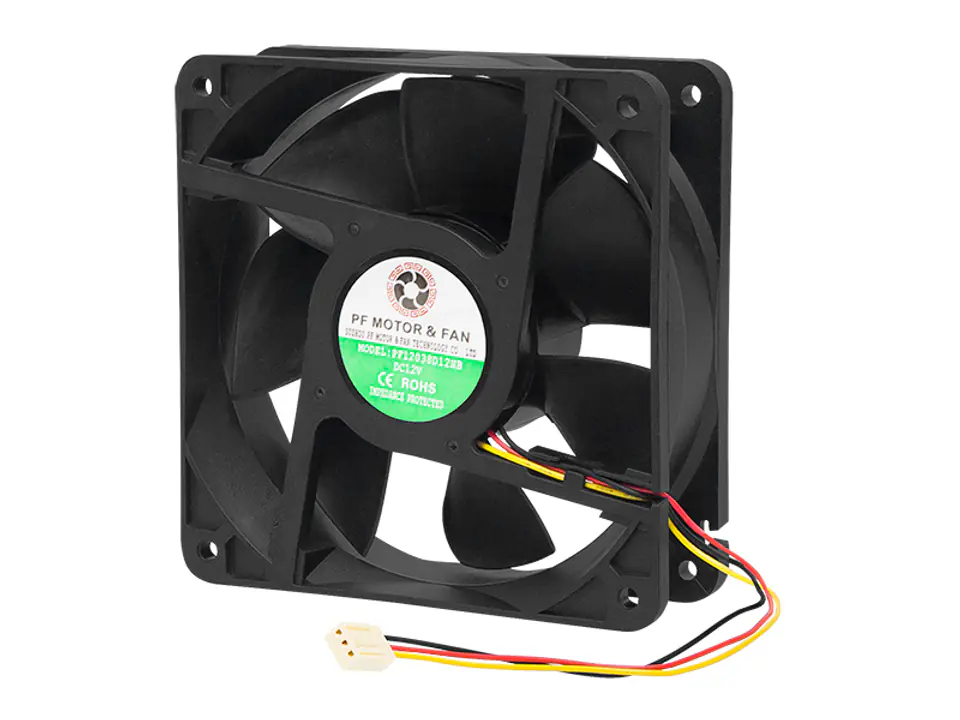 ⁨85-130# Fan 120x38mm 12v BB. 3-trans.⁩ at Wasserman.eu