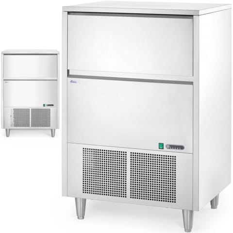 ⁨Profesjonalna kostkarka do lodu barowa 90 kg / 24 h 900 W⁩ w sklepie Wasserman.eu