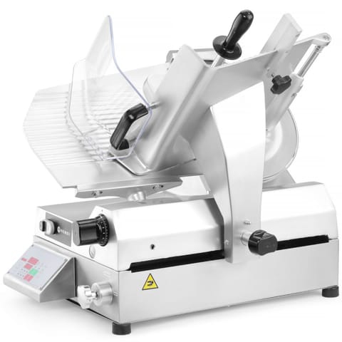 ⁨Krajalnica automatyczna do wędlin serów śr. 350 mm 370 W⁩ w sklepie Wasserman.eu