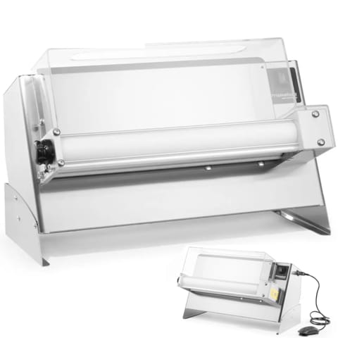 ⁨Wałkownica do ciasta na pizzę makaron elektryczna 260- 450 mm 250 W⁩ w sklepie Wasserman.eu