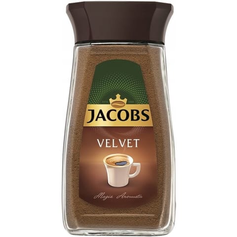 ⁨KAWA JACOBS VELVET 200g ROZPUSZCZALNA⁩ w sklepie Wasserman.eu