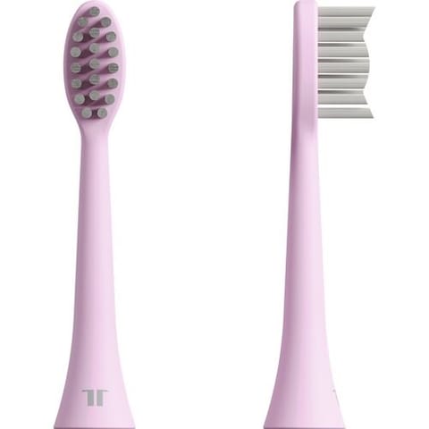 ⁨TESLA TS200 toothbrush tips, 2 pieces, Pink⁩ at Wasserman.eu