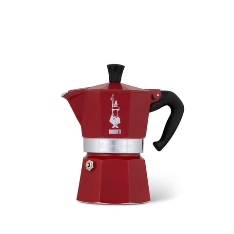 ⁨Kawiarka Bialetti Moka Express Marocco 3tz Czerwona⁩ w sklepie Wasserman.eu